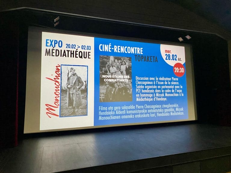 Présentation du film "nous étions des combattants"